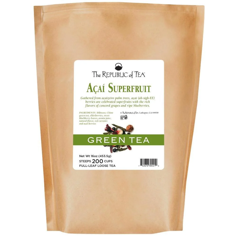 Acai Superfruit Green Full-Leaf Tea - Image 3