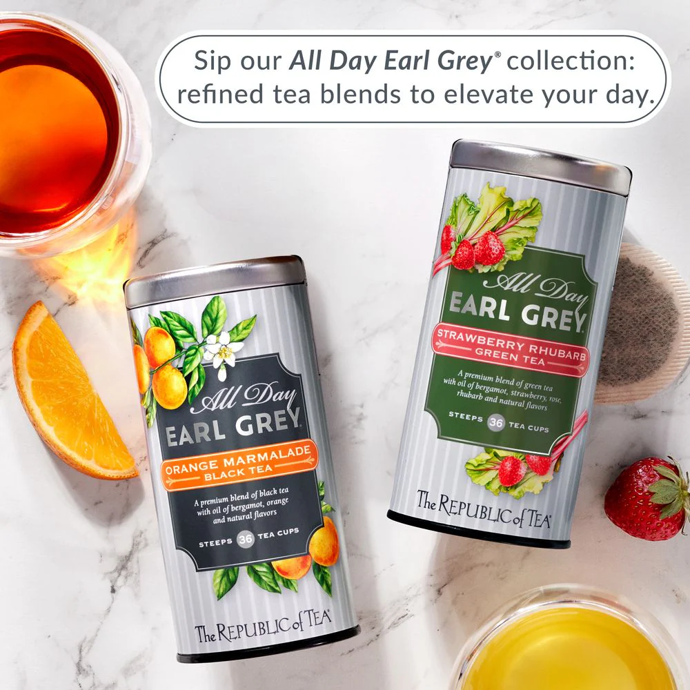 All Day Earl Grey® Strawberry Rhubarb Green Tea - Bulk - Image 6