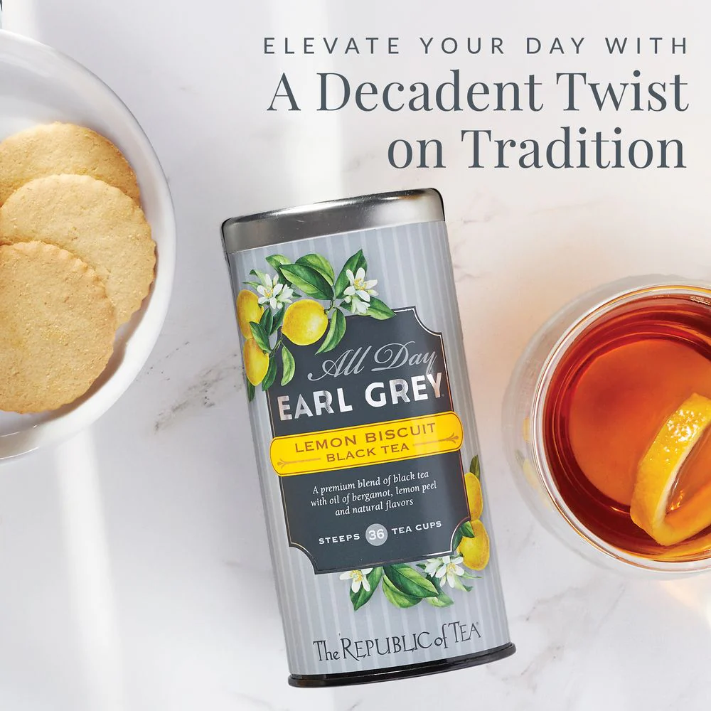 All Day Earl Grey® Lemon Biscuit Black Tea - Image 3