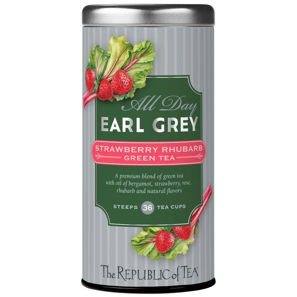 All Day Earl Grey® Strawberry Rhubarb Green Tea