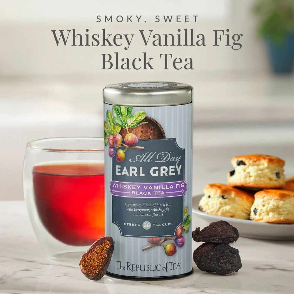 All Day Earl Grey® Whiskey Vanilla Fig Black Tea - Image 2