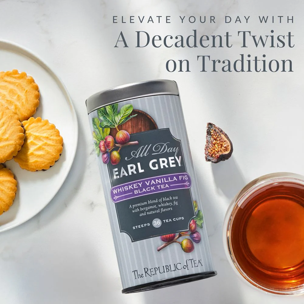 All Day Earl Grey® Whiskey Vanilla Fig Black Tea - Image 3