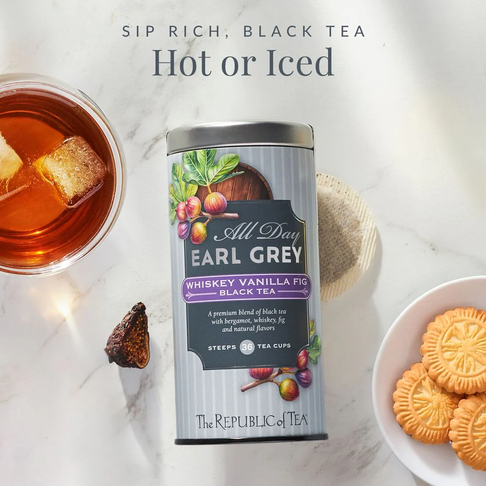 All Day Earl Grey® Whiskey Vanilla Fig Black Tea - Image 4