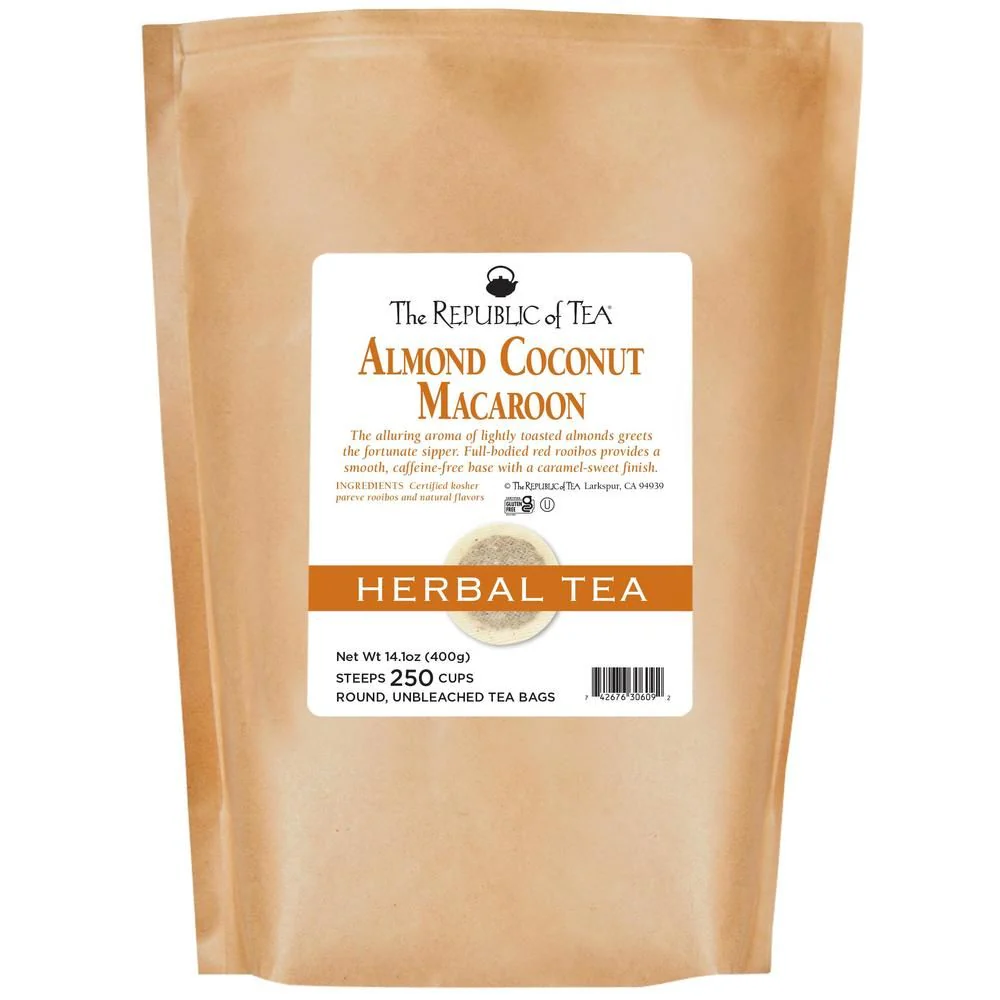 Almond Coconut Macaroon Kosher Certified Red Tea - Image 4