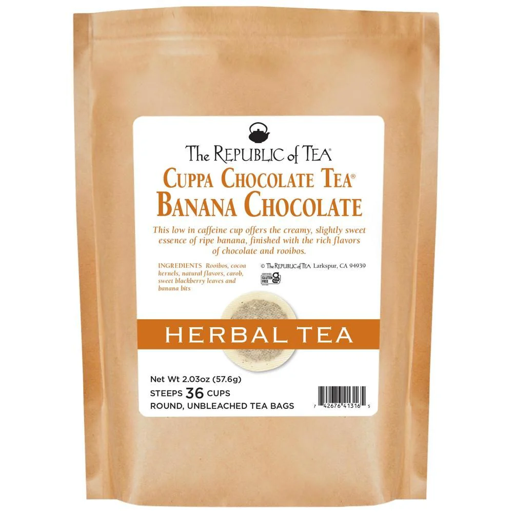 Banana Cuppa Chocolate Tea Bags - Image 9
