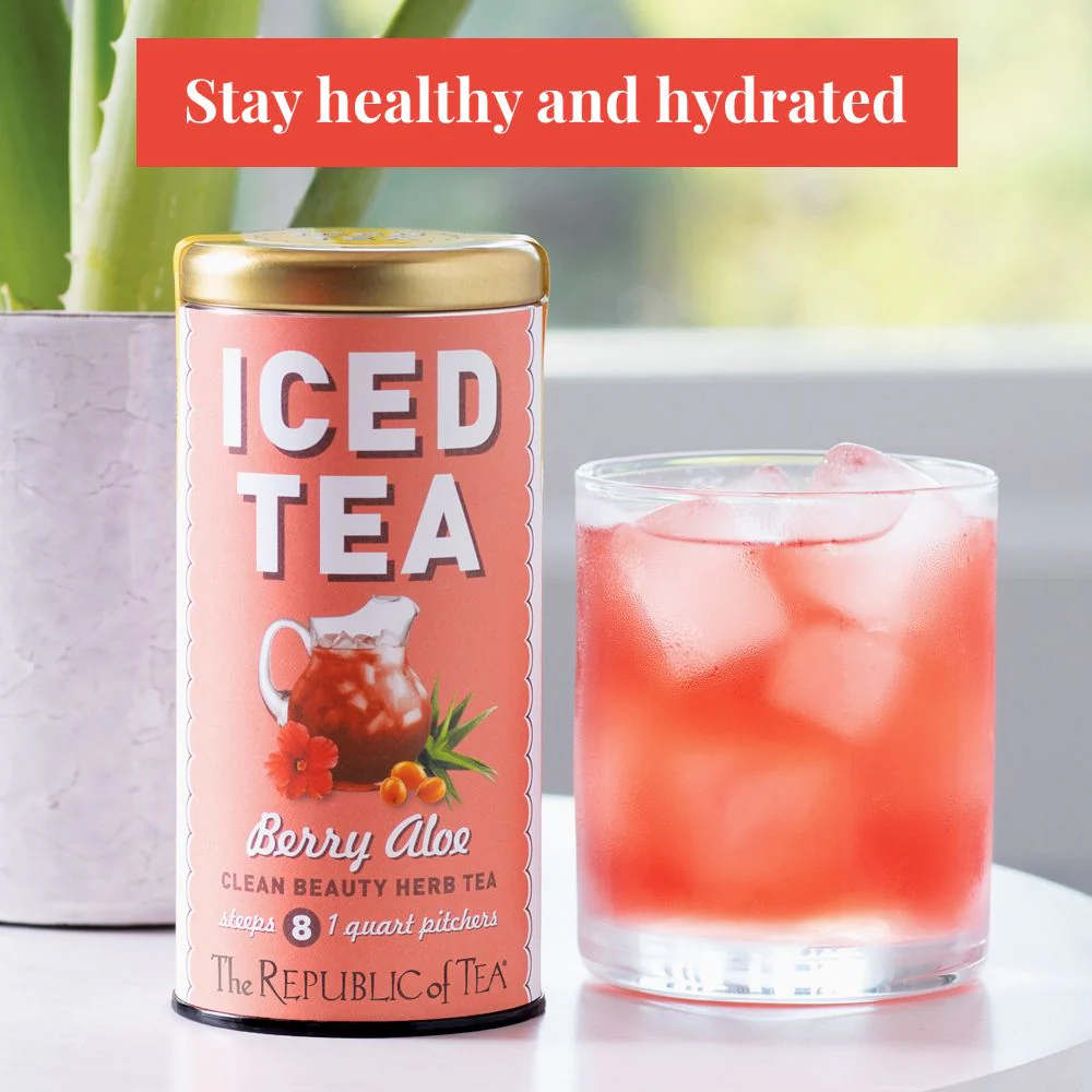 Beautifying Botanicals® Berry Aloe Iced Tea Bags - Image 2