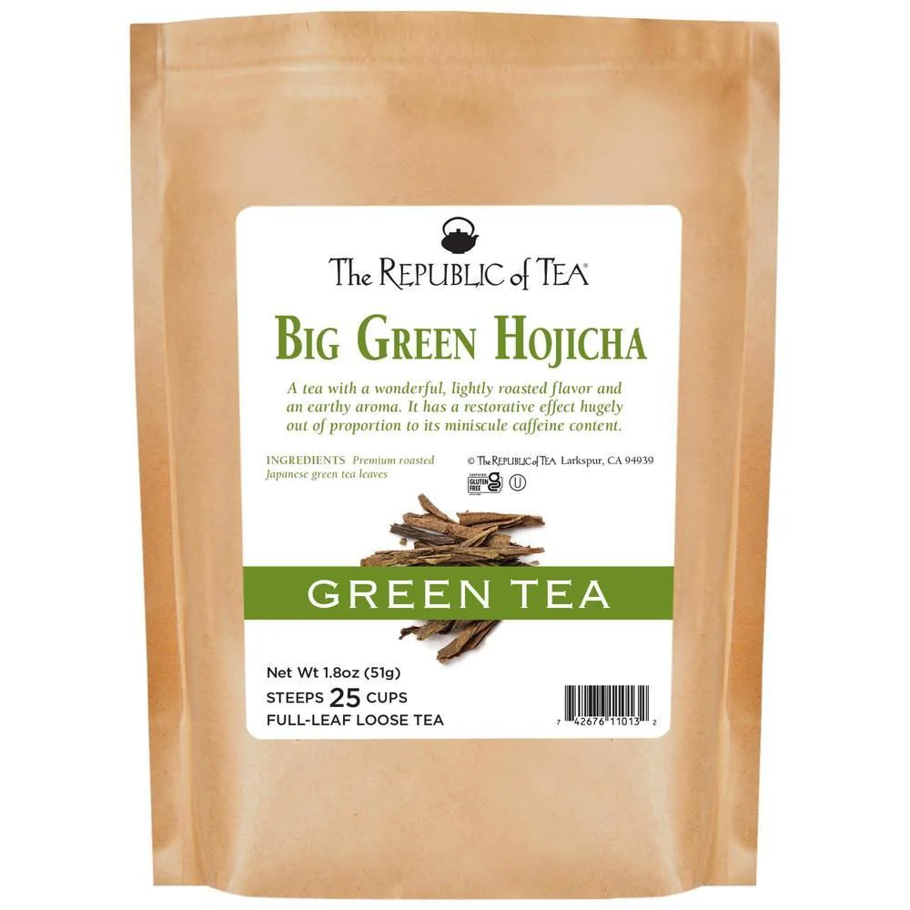 Big Green Hojicha Full-Leaf Tea - Image 4