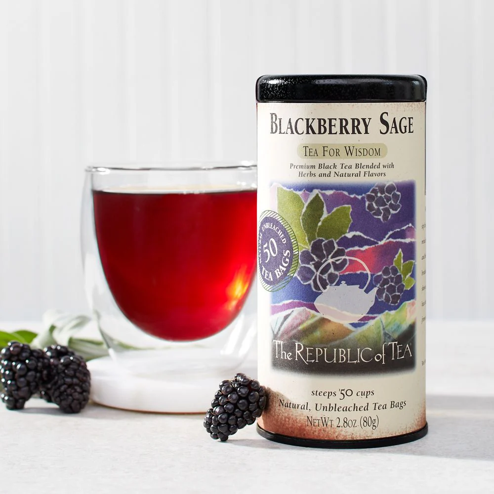 Blackberry Sage Black Tea Bags - Image 3