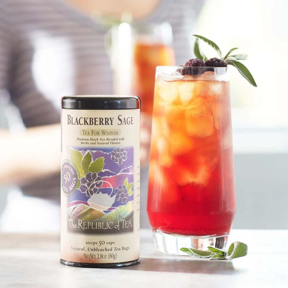 Blackberry Sage Black Tea Bags - Image 4