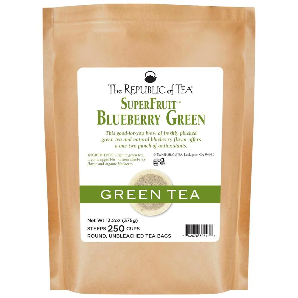 Blueberry Green SuperFruit Tea Bags - Image 5