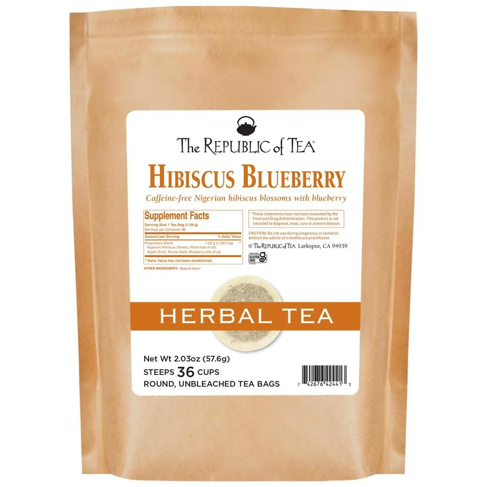 Hibiscus Blueberry Tea Bags - Image 5