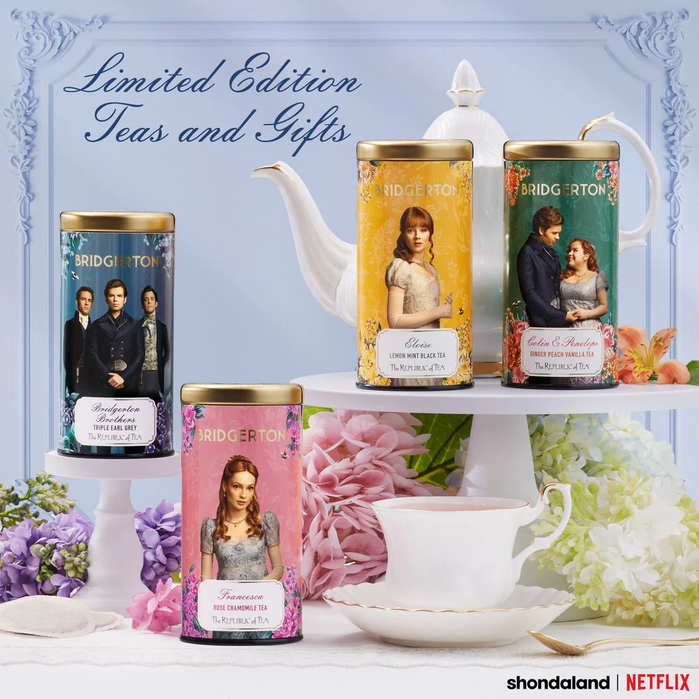 Bridgerton Francesca Rose Chamomile Tea - Image 6