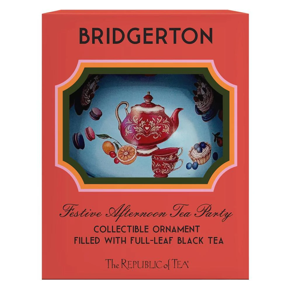 Bridgerton Tea-Filled Collectible Ornament Gift - Image 5