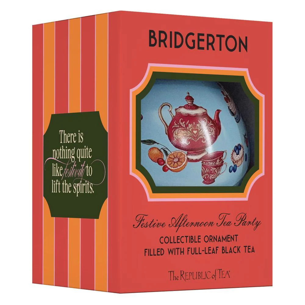 Bridgerton Tea-Filled Collectible Ornament Gift - Image 6