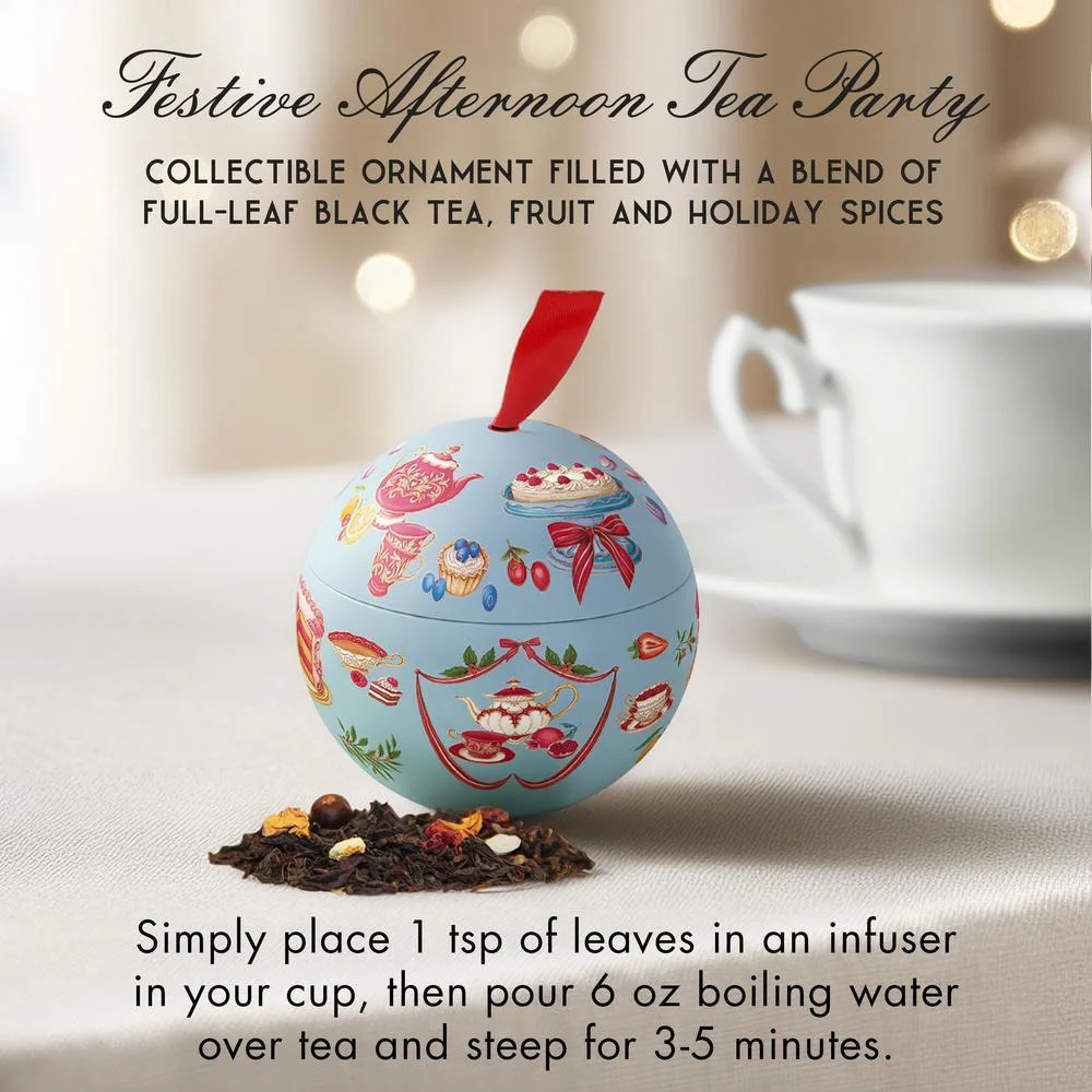 Bridgerton Tea-Filled Collectible Ornament Gift - Image 8