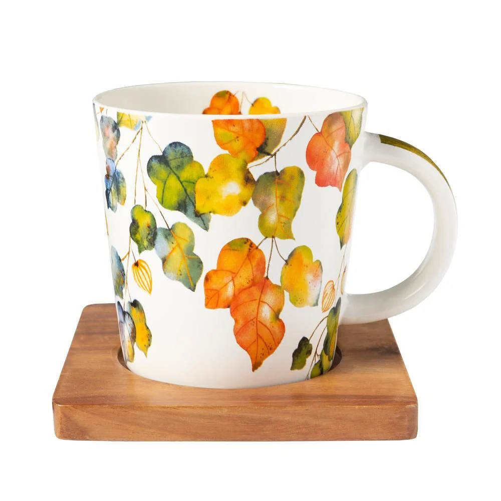 Bright Fall Mug and Coaster Gift - Image 2