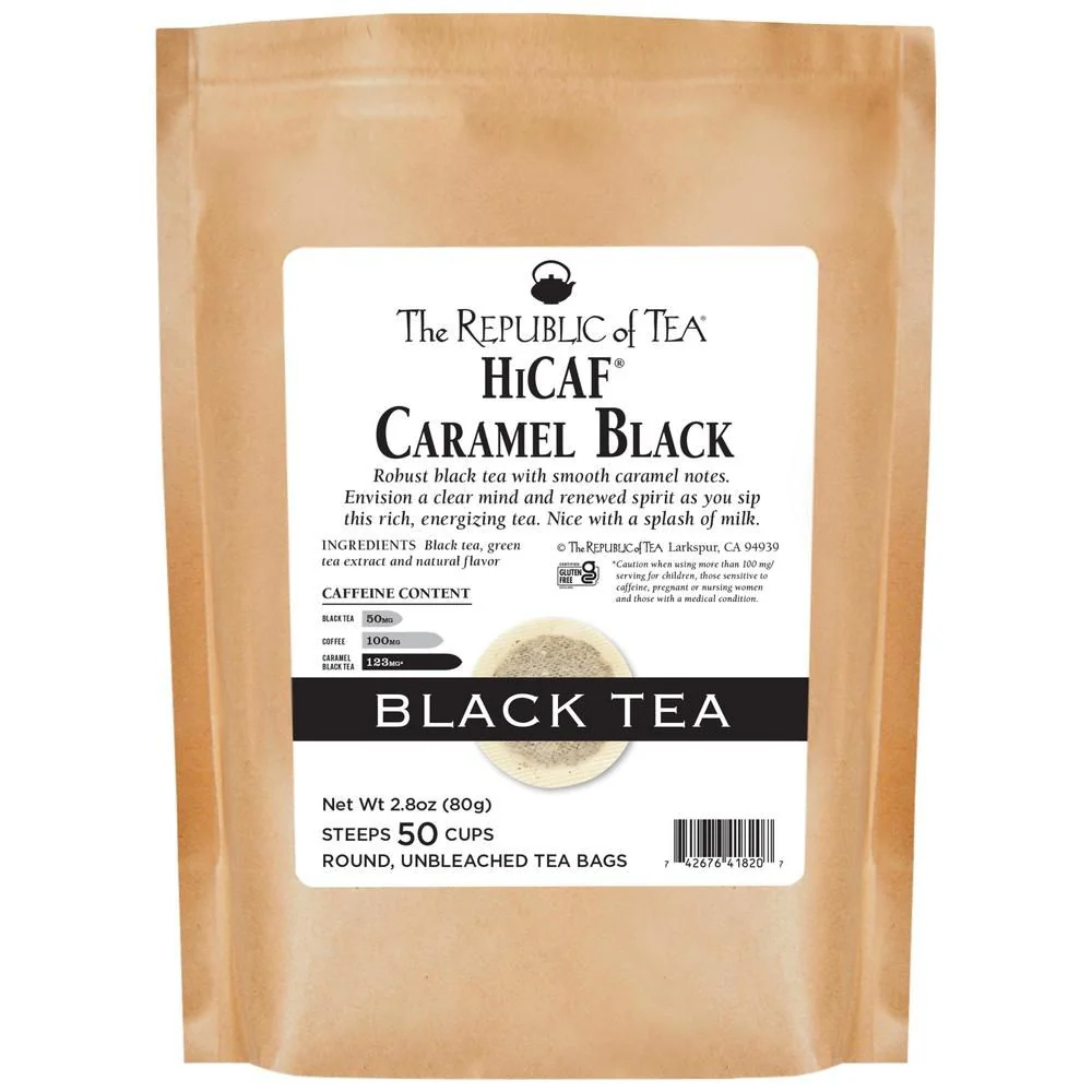HiCAF® Caramel Black Tea Bags - Image 9