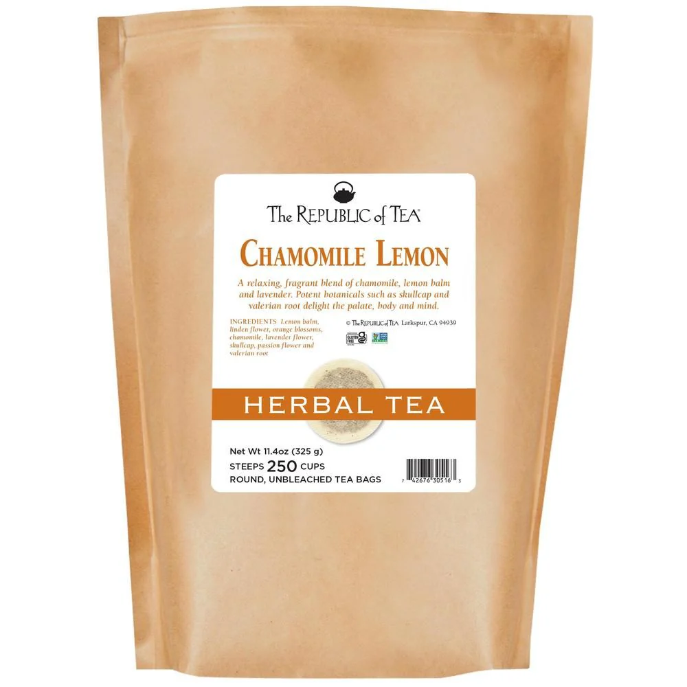 Chamomile Lemon Herbal Tea Bags - Image 9