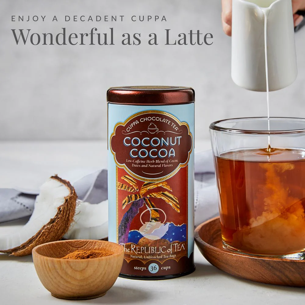 Coconut Cocoa Cuppa Chocolate Tea Bags - Image 3