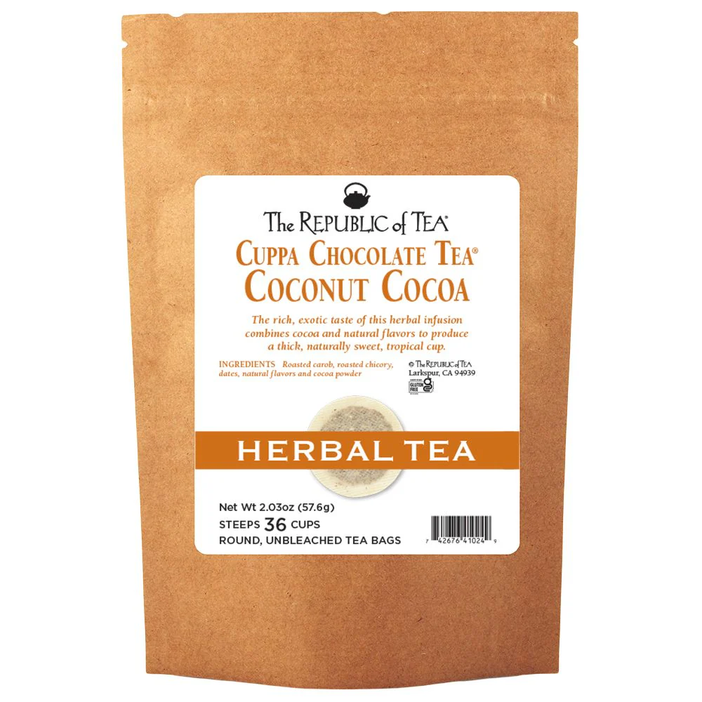 Coconut Cocoa Cuppa Chocolate Tea Bags - Image 8