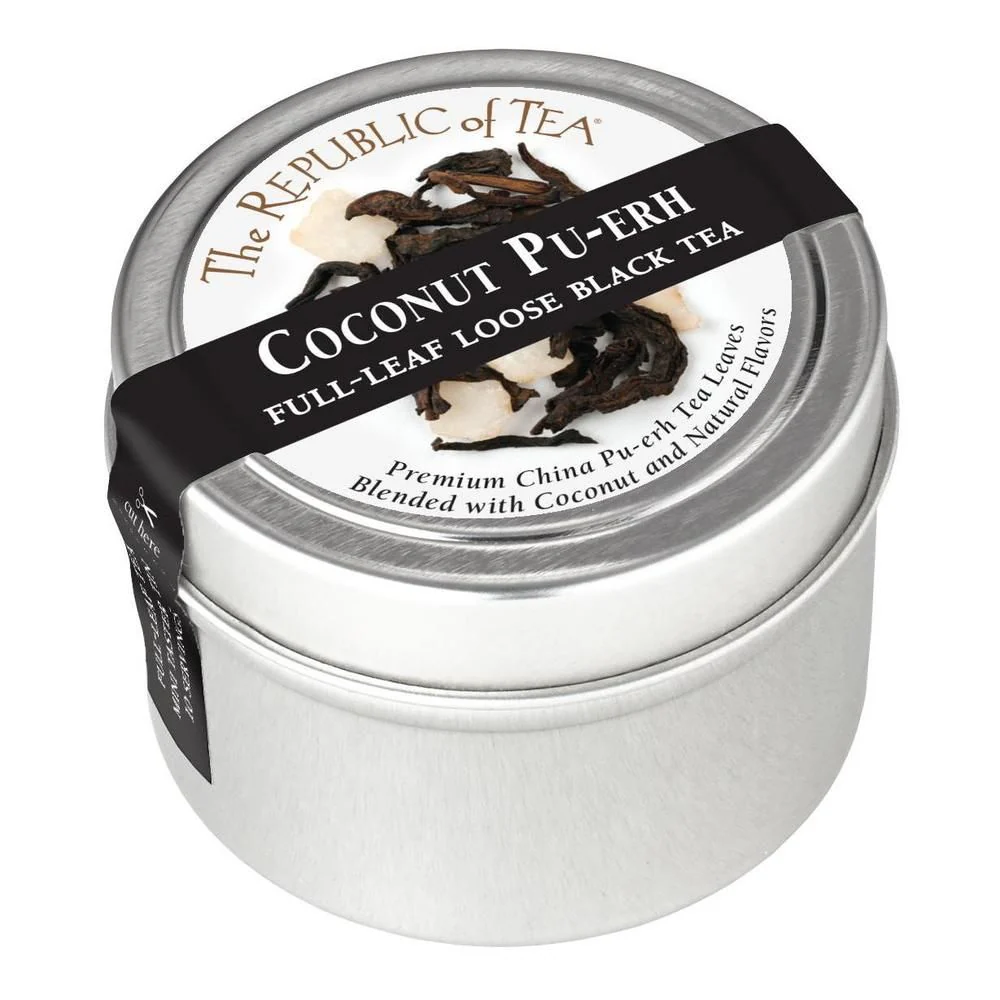 Coconut Pu-erh Full-Leaf Tea - Image 4