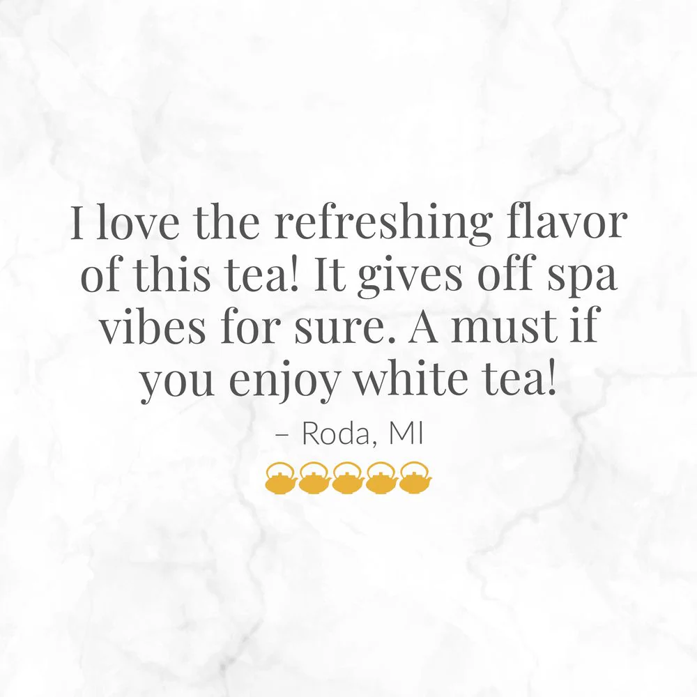 Cucumber Mint 100% White Tea Bags - Image 7