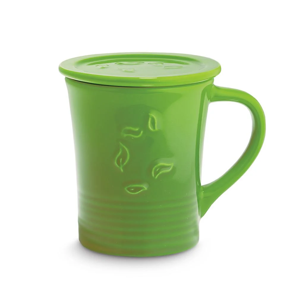 Daily Green Dancing Leaves Mug - Image 2