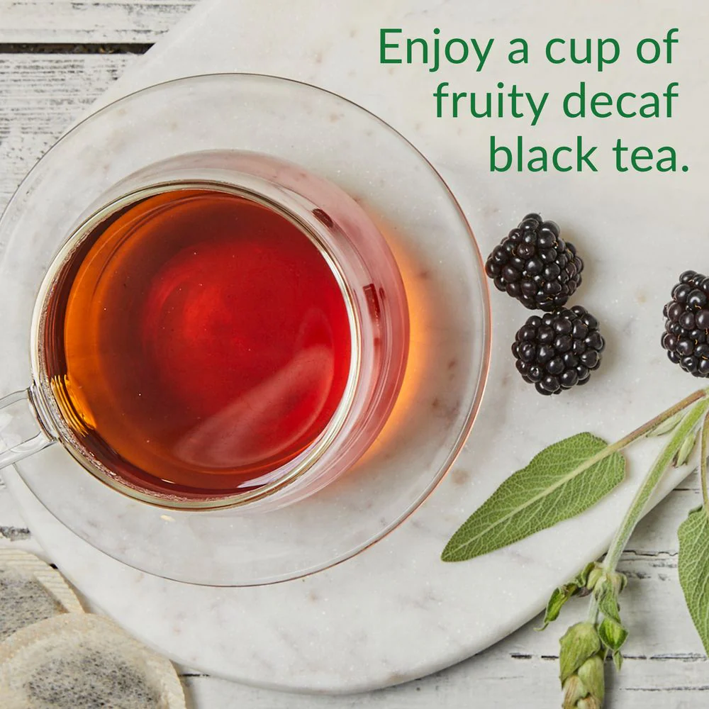 Decaf Blackberry Sage Black Tea Bags - Image 3
