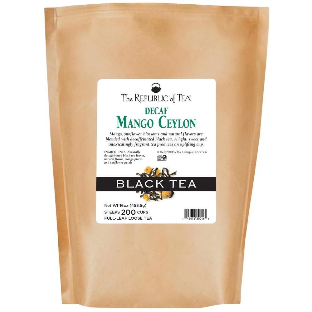 Decaf Mango Ceylon Black Full-Leaf Tea - Image 3