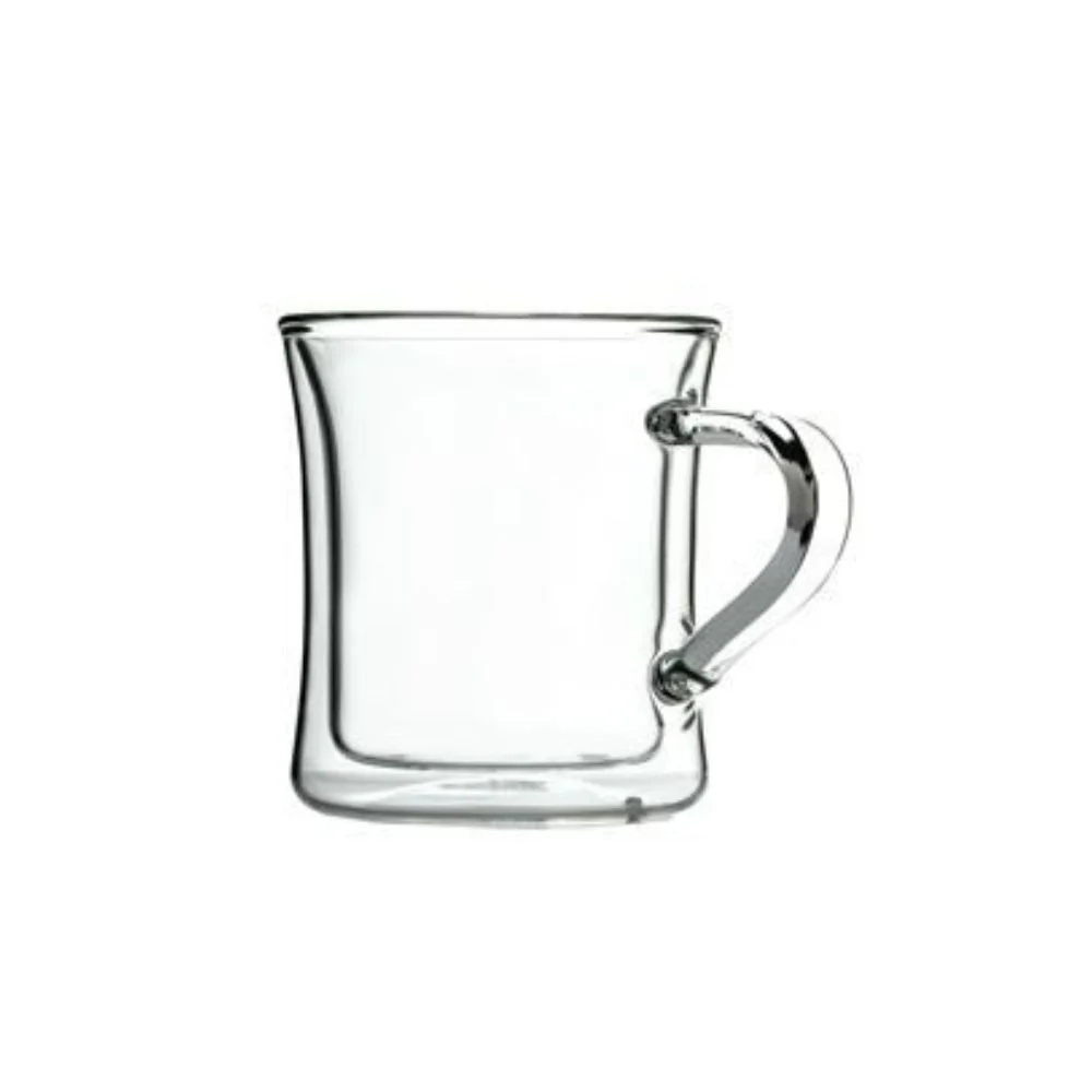 Double Wall Glass Classic Diner Mug - Image 2