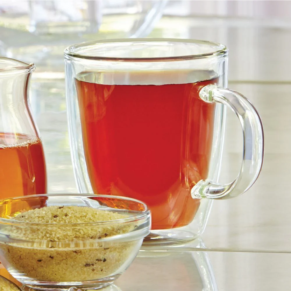 10 oz Double Wall Glass Mug (Set of 2) - Image 3