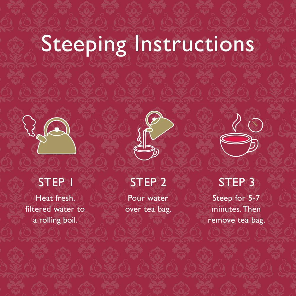 Downton Abbey® English Rose Tea Bags - Image 2