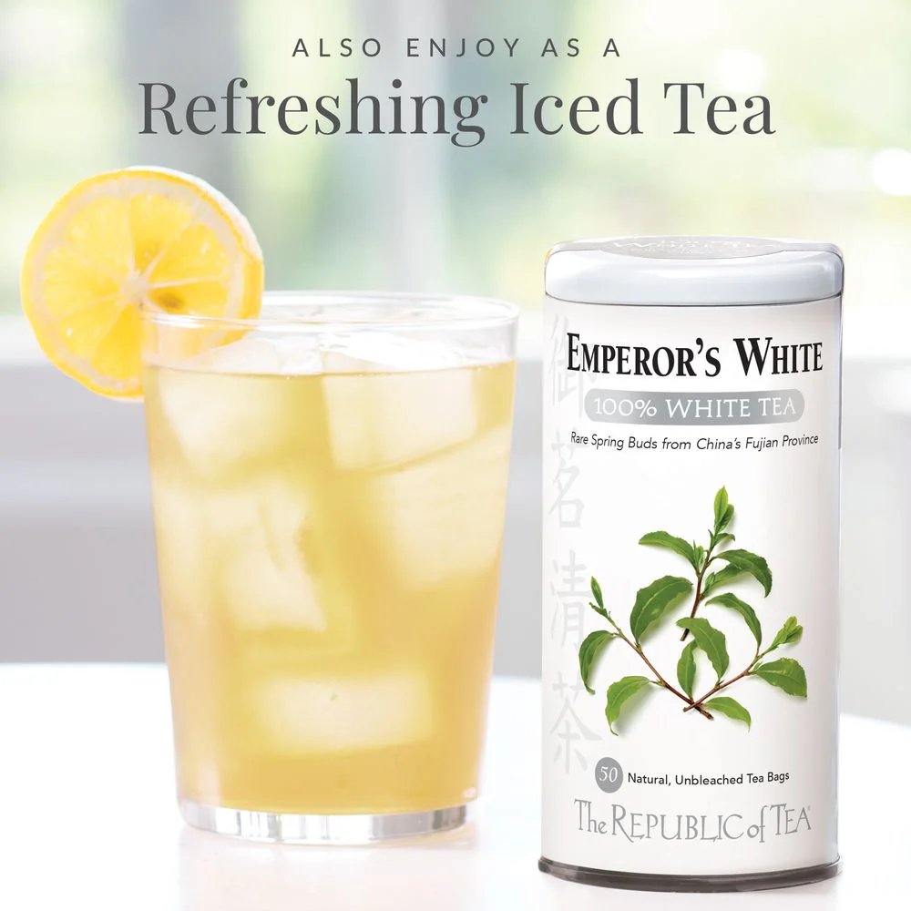 Emperor's 100% White Tea Bags - Image 4