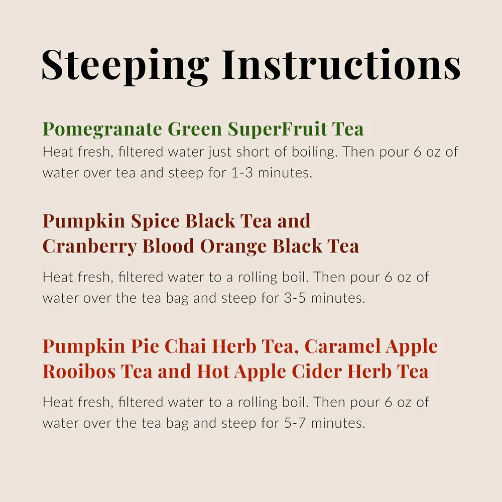 Fall Harvest Tea Assortment - Image 5