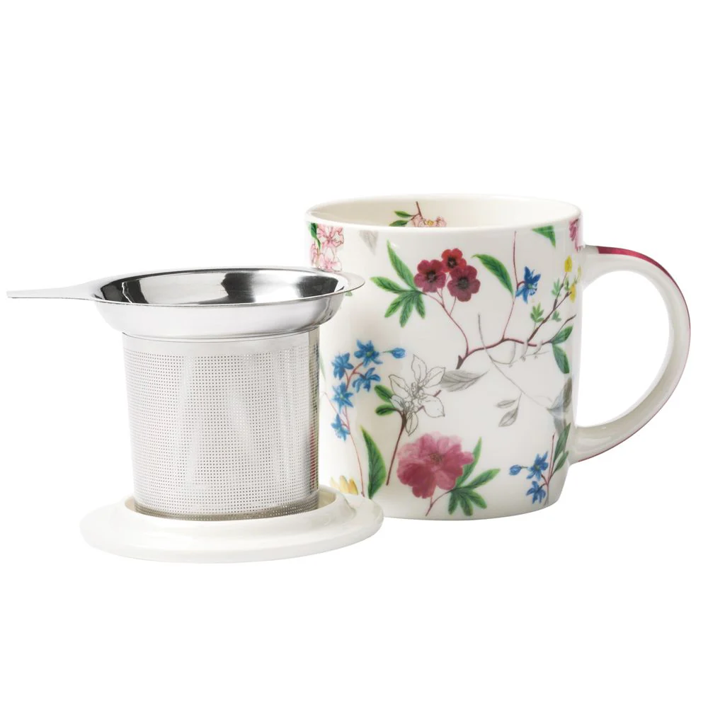 Flower Power Mug with Infuser - Image 2