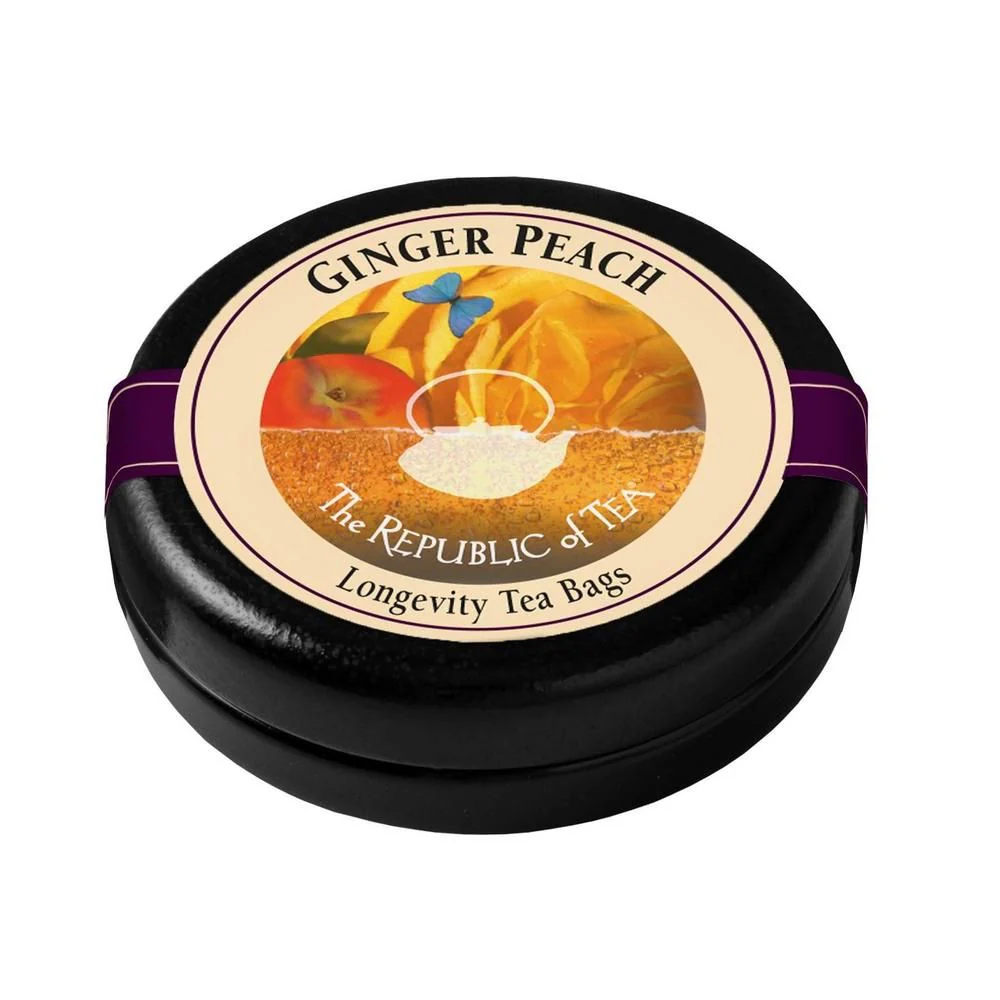Ginger Peach Black Tea Bags - Image 11