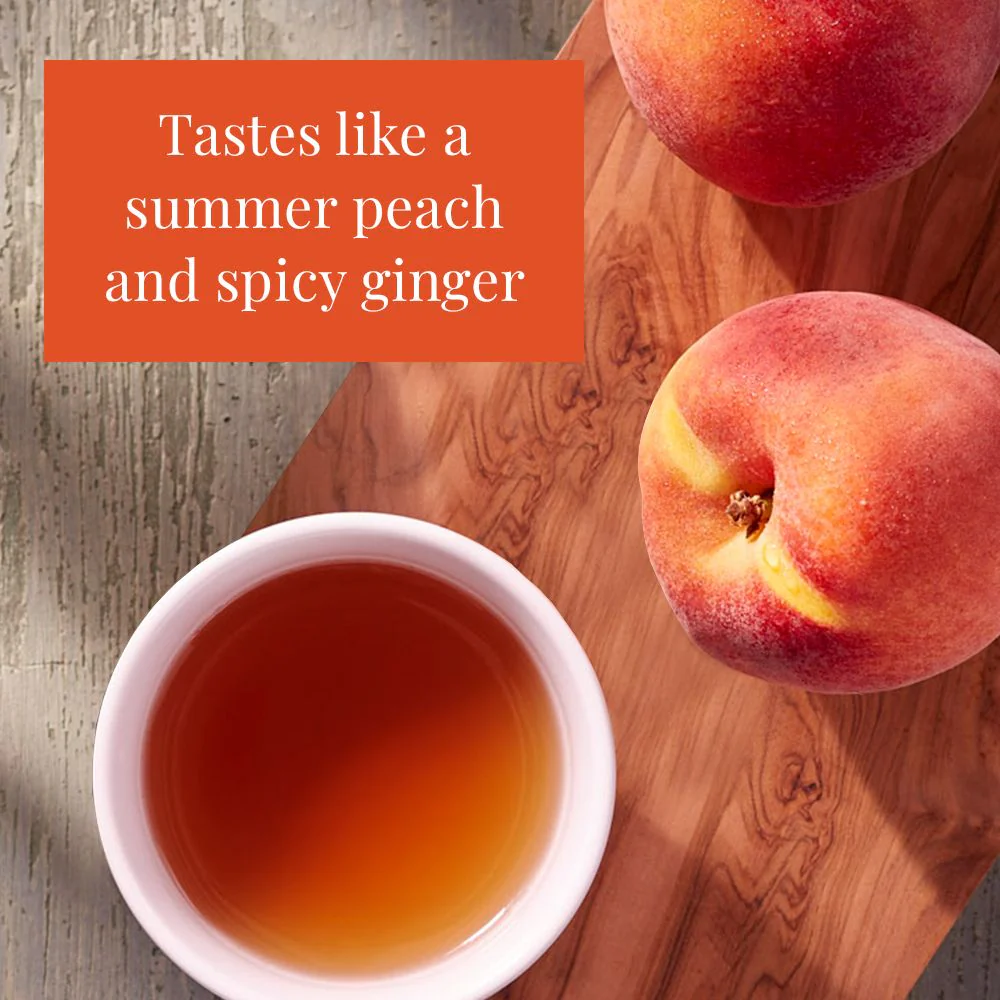Ginger Peach Black Tea Bags - Image 4