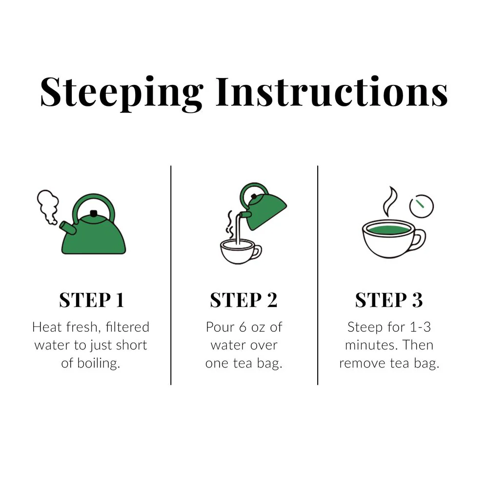 HiCAF® Gingermint Green Tea Bags - Image 6