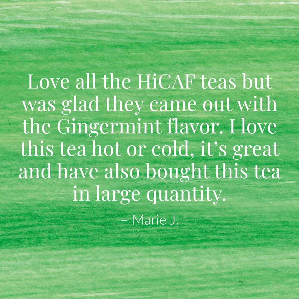 HiCAF® Gingermint Green Tea Bags - Image 7