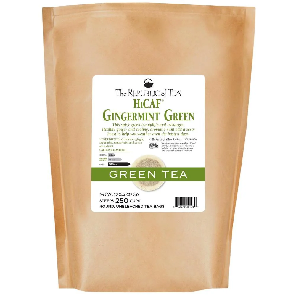 HiCAF® Gingermint Green Tea Bags - Image 8