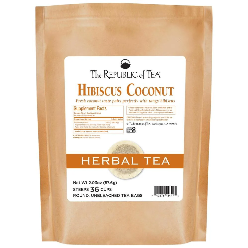 Hibiscus Coconut Tea Bags - Image 5