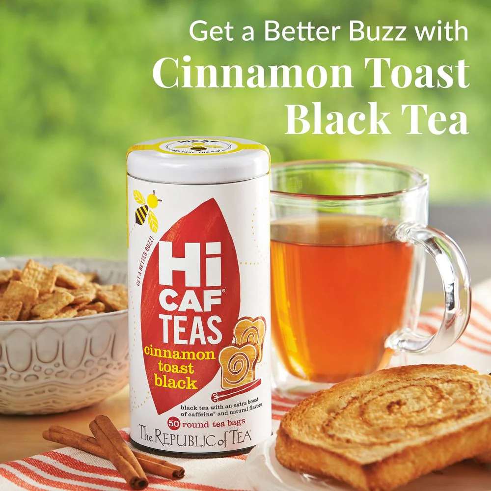 HiCAF® Cinnamon Toast Black Tea Bags - Image 2