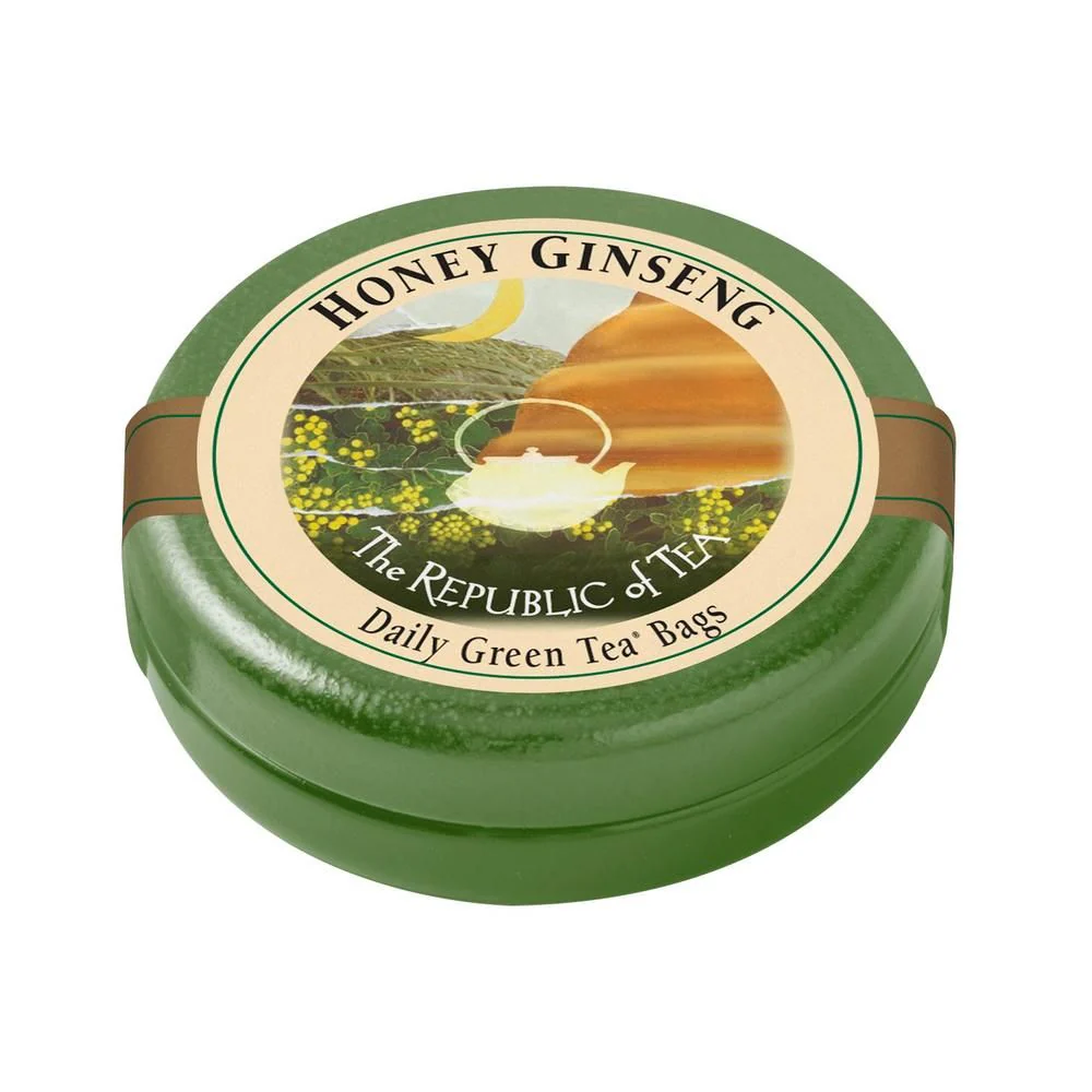 Honey Ginseng Green Tea Bags - Image 4