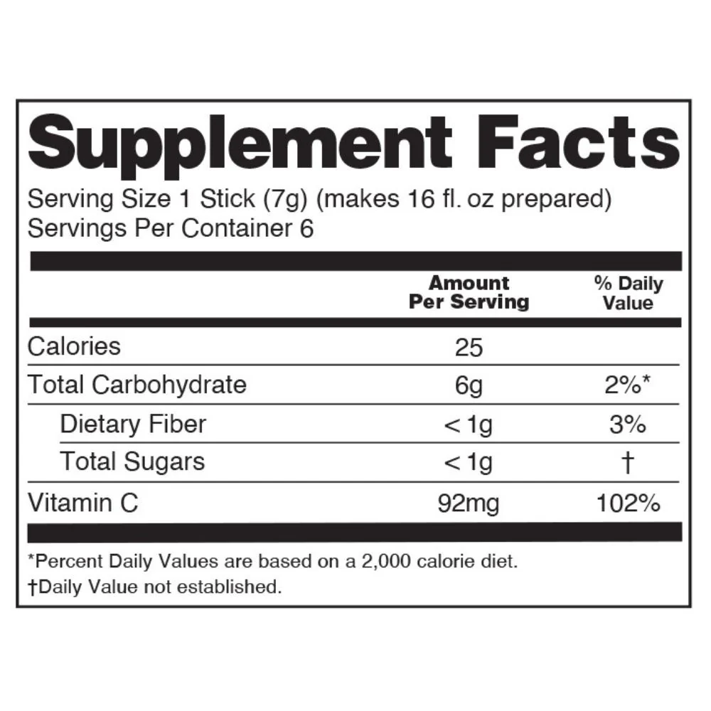 Immunity Elderberry Punch Single Sips® - 1 Packet - Image 3