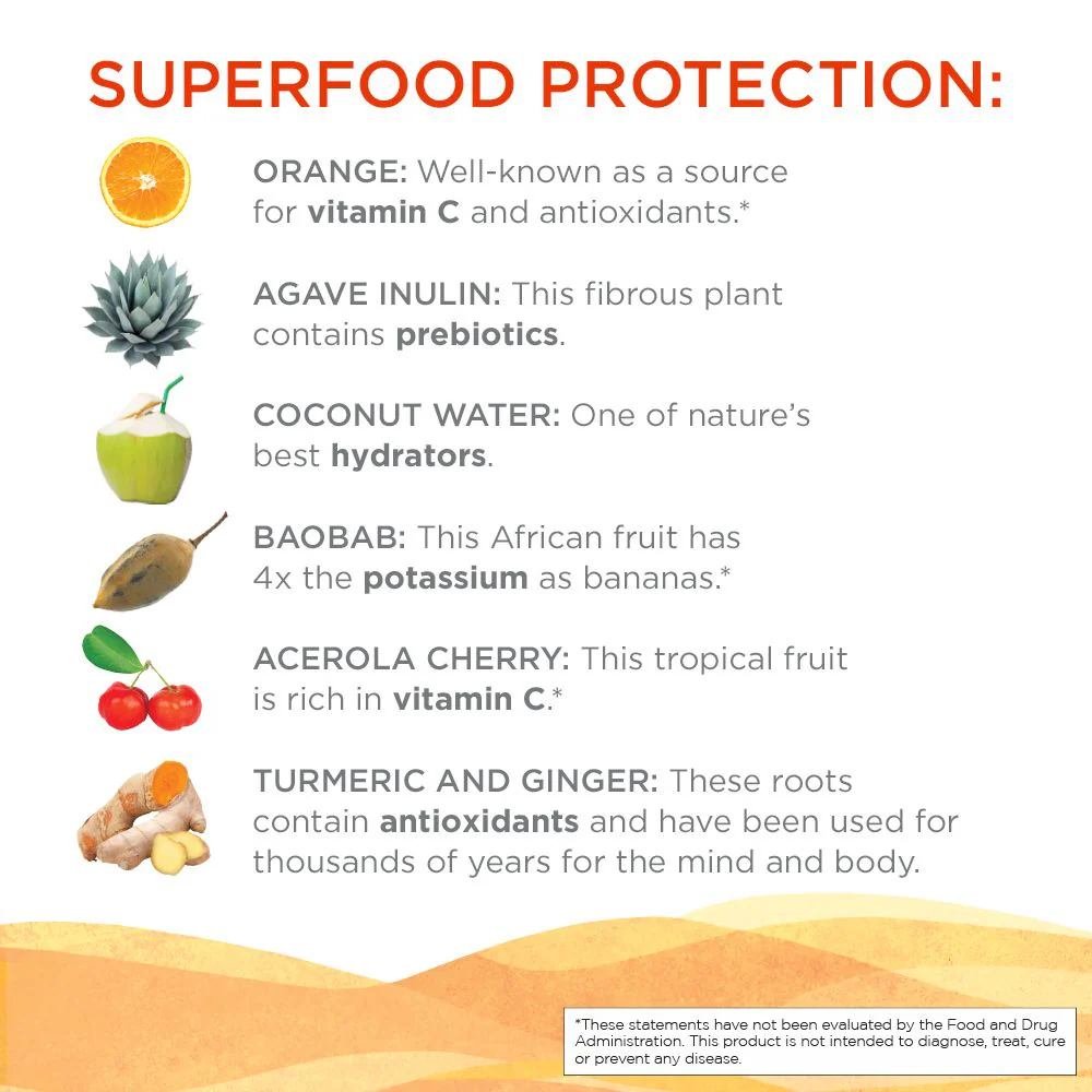 Immunity Nectarine Honey Orangeade Single Sips® - 1 Packet - Image 5