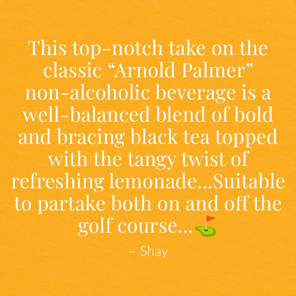 Keto-Friendly Sweet Tea Half and Half Black Tea & Lemonade - Image 4