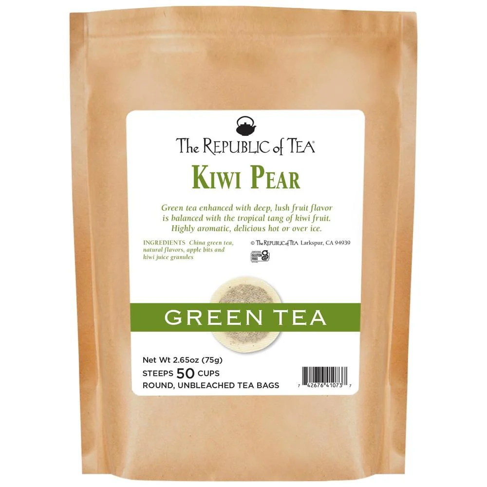 Kiwi Pear Green Tea Bags - Image 4
