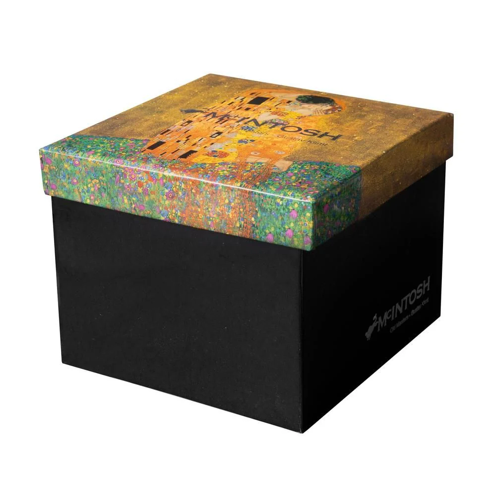 Klimt The Kiss Tea Boxed Mug with Infuser and Lid - Image 4