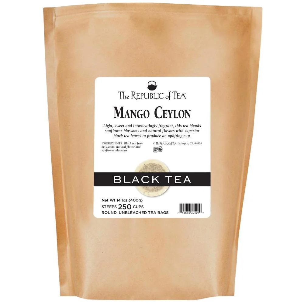 Mango Ceylon Black Tea Bags - Image 4