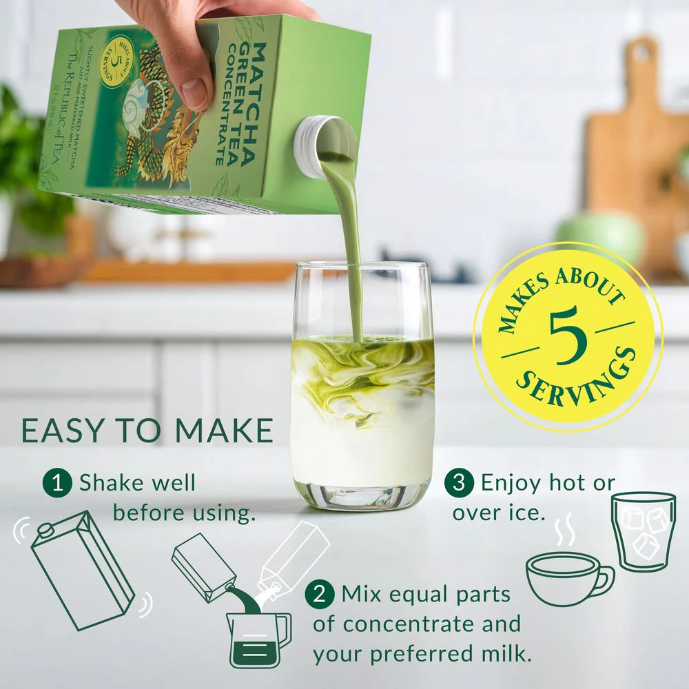 Matcha Green Tea Concentrate (32 oz) - Image 6